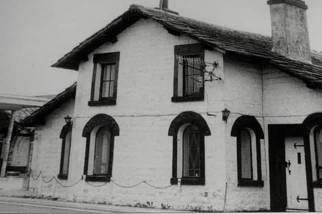 Toll roads and Toll House at Farleton. This photograph taken in the late 1960s shows how much things have changed since the days of Mr Willacy in the 1920s.