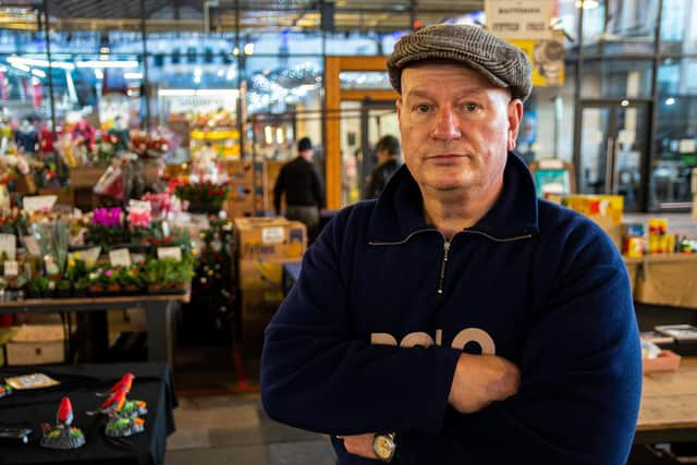 Pete Burns, Trader, Preston Market.