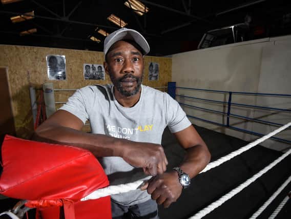 Rob Francis, owner and head coach at Lancashire School of Boxing