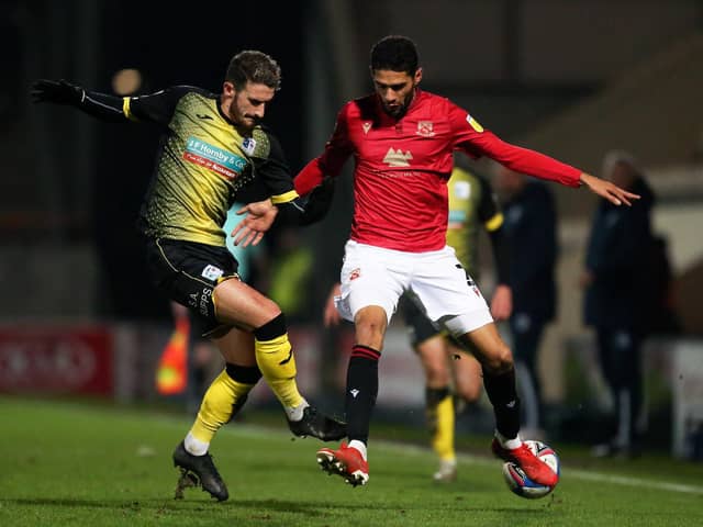 Morecambe made it back-to-back home wins against Barrow AFC last week    Picture: Getty Images