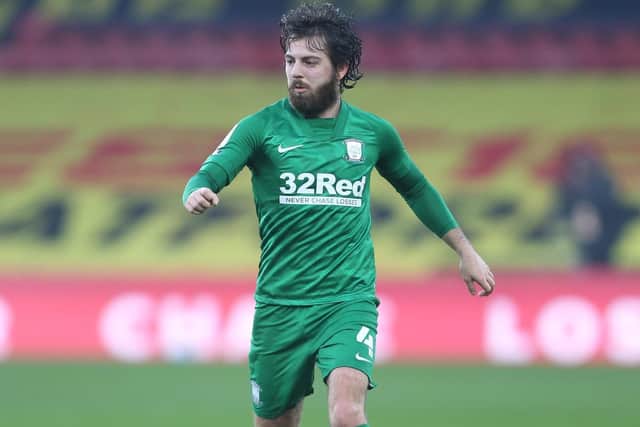 North End midfielder Ben Pearson is facing a spell on the sidelines because an ankle injury