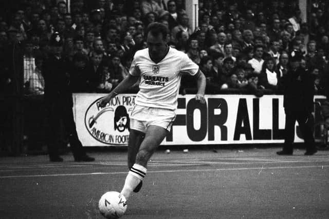 PNE right-back Neil Williams in action against Mansfield