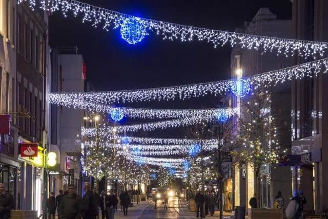 This is when late night Christmas shopping starts in Preston