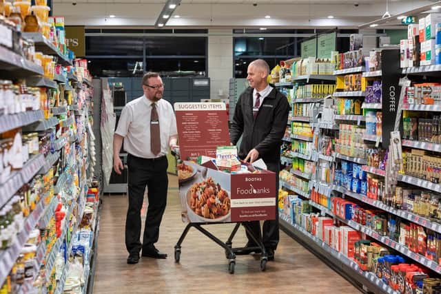 Booths supermarket has launched a Buy One Give One scheme