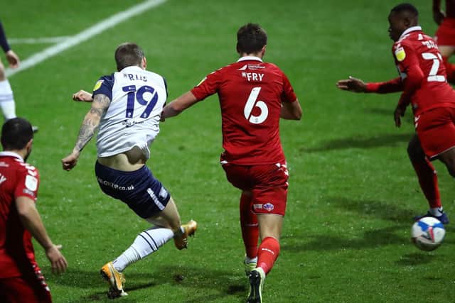 Emil Riis rounds off the scoring for PNE against Middlesbrough