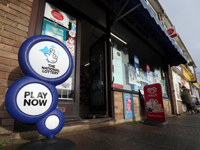 Friday’s jackpot is £175 million