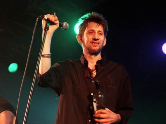 Shane MacGowan, lead singer of The Pogues
