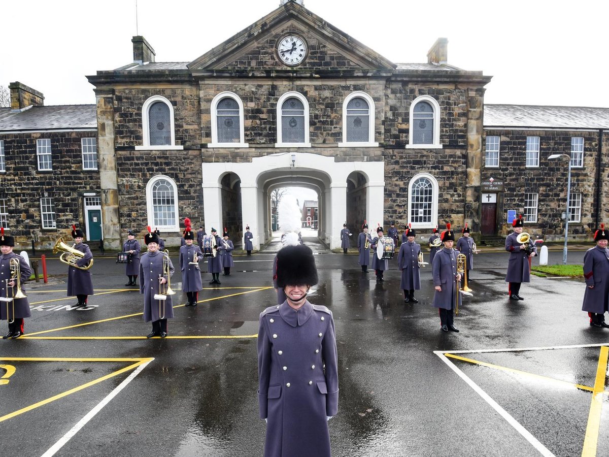 Barracks Christmas Parade 2022 Army Marching Band Gives A Stirring Christmas Performance At Preston's  Fulwood Barracks | Lancashire Evening Post