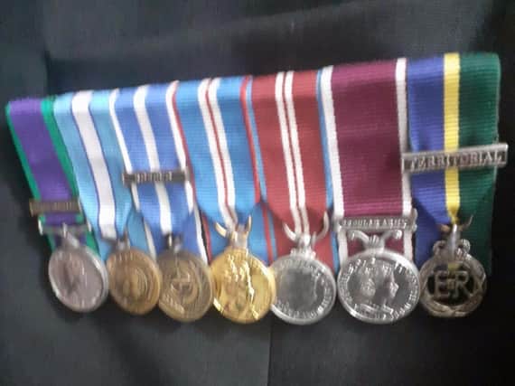 The medals went missing after the burglary on Saturday evening. Picture: Preston Police.