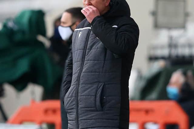 Morecambe manager Derek Adams Picture: Getty Images