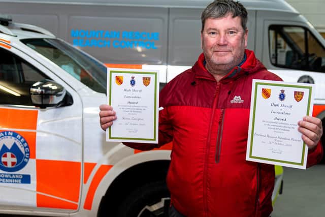 Kevin Camplin is the team leader of the Bowland & Pennine Mountain Rescue Team