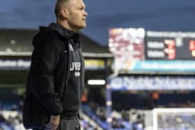 Preston North End manager Alex Neil during the defeat to Luton at Kenilworth Road