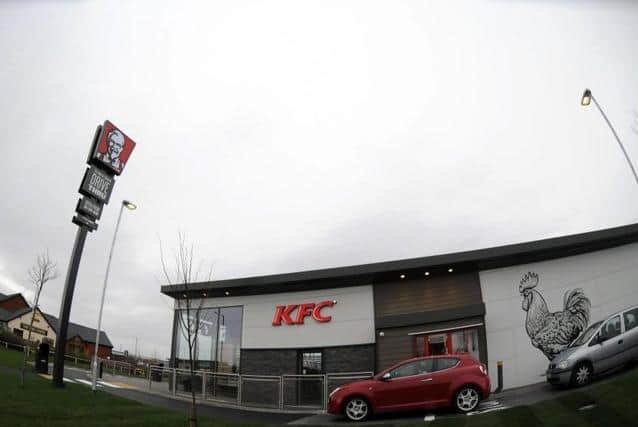 The KFC in Buckshaw Village, pictured in March 2019