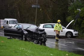 The crash happened in Riversway, Preston at around 11.50am today (Wednesday, December 16)