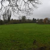 Land off Chain House Lane in Whitestake, where a developer wants to build 100 homes