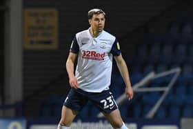 Preston North End centre-half Paul Huntington