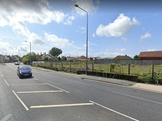 The former Kwik Save site at the junction of Preston Road and Chorley Hall Road could be the location for a new drive-through coffee outlet (image: Google Streetview)