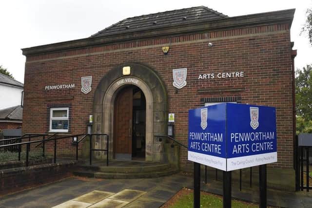 "The Venue" arts centre is located in the former library in Penwortham