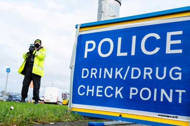 Checkpoints are being manned across the county