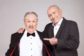 Bobby Ball with his long-time comedy partner Tommy Cannon