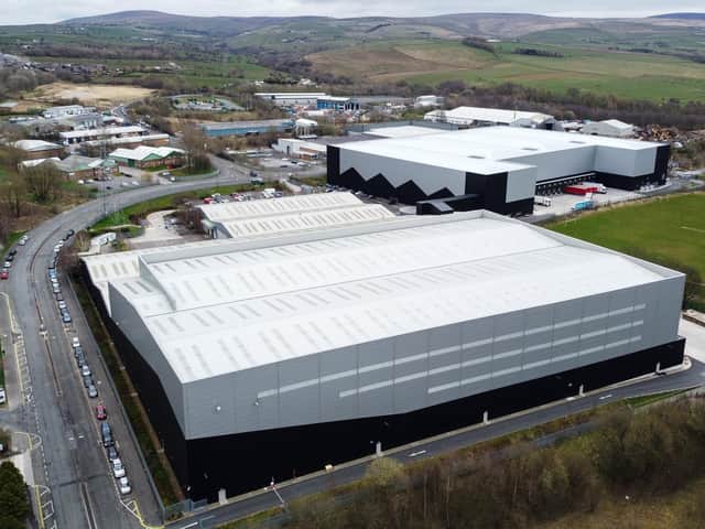 Boohoo's operations centre in Widdow Hill Road, Burnley