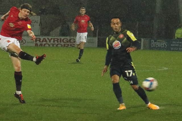 Morecambe's Freddie Price is back in training