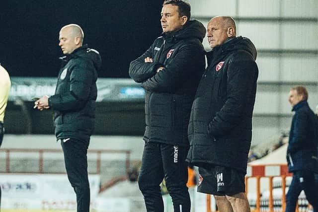 It's been an excellent first half of the season for Morecambe boss Derek Adams and his assistant, John McMahon