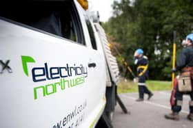 Electricity North West attended power issues across Lancashire, including Preston and Chorley