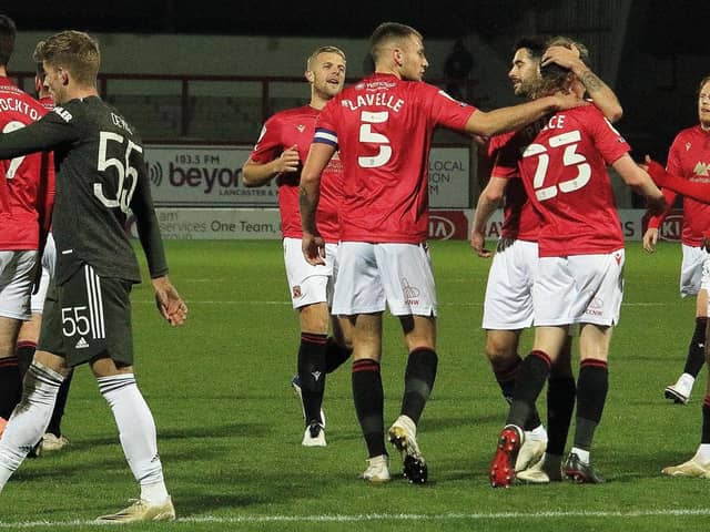 Morecambe have had plenty to celebrate during the year