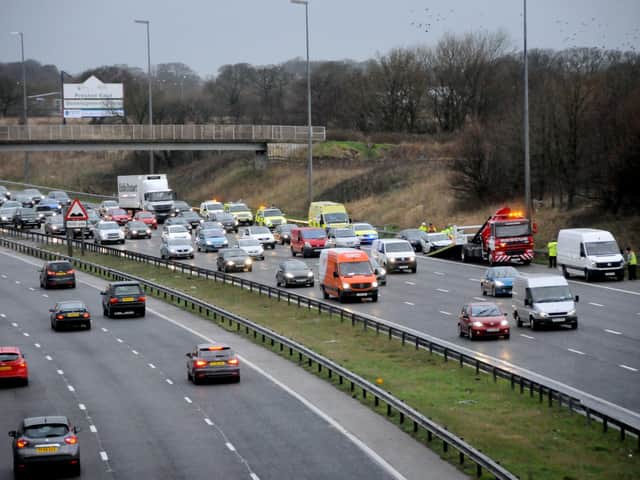 RTC reported on M6 southbound at junction 31A this afternoon December 27.