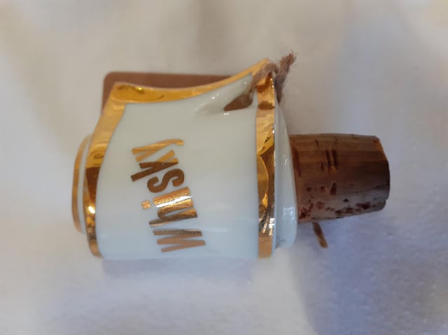 This whisky cork stop costs five pounds