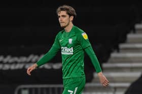 Preston North End midfielder Tom Bayliss