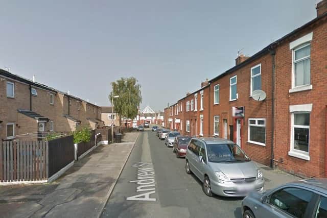 Four fire engines from Preston, Penwortham and Bamber Bridge were called to a house fire in Andrew Street, Preston shortly after midnight (Friday, January 1). Pic: Google