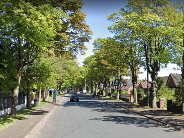 Egerton Road, Ashton where an outbuilding fire had to be put out during the night.