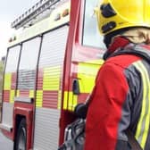 Four fire engines from Wesham, South Shore, Penwortham and Preston rushed to the scene.