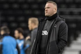 Derby County interim manager Wayne Rooney