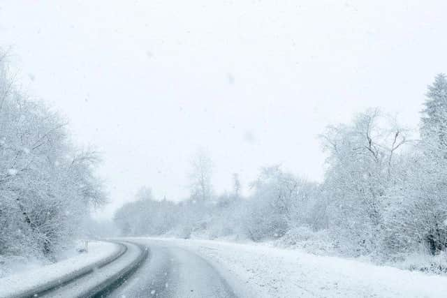 Weather experts predict wintry showers will fall onto frozen surfaces this week.