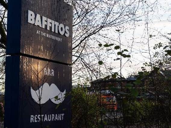 The former Baffito's site