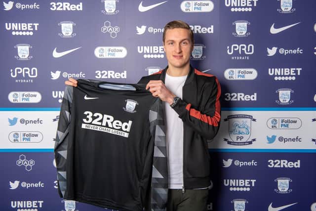 Daniel Iversen has signed for Preston North End on loan from Leicester City  Pic courtesy of PNE