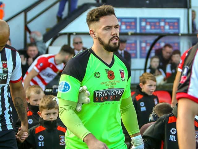 Chorley goalkeeper Matty Urwin