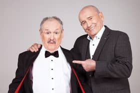 Bobby Ball with his long-time comedy partner Tommy Cannon