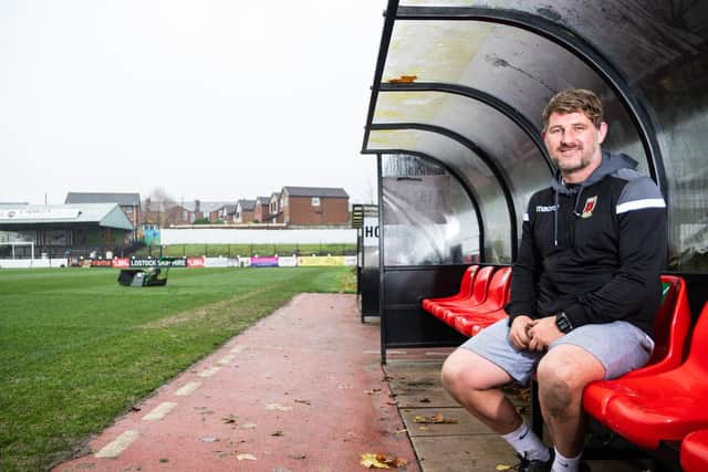 Chorley groundsman Ben Kay
