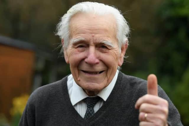 Arthur Wilkinson, 87, from Fulwood is urging everyone to have the jab.
