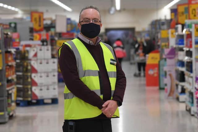 Mr Paris, 58, has welcomed the new rule, saying it is a "huge relief" to himself and his staff, who are dealing with thousands of shoppers each day