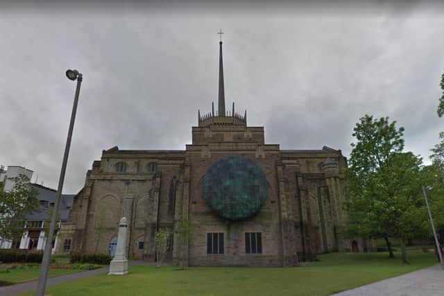 Local health care provider, Healthier Lancashire and South Cumbria, will transform the Undercroft and Crypt area of Blackburn Cathedral into a mass vaccination centre for the next 12 months. Pic: Google