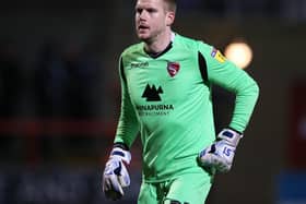 Mark Halstead is Morecambe's first choice keeper