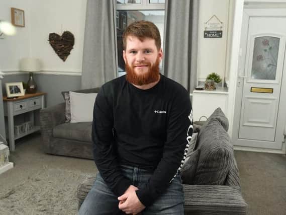 26-year-old Jamie was contacted by his sister after she found him on a Facebook group