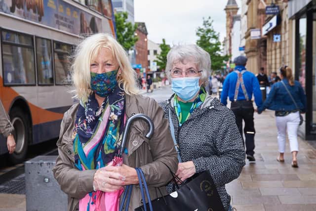 Masks being worn in Preston in 2020 (Picture: Garry Cook)