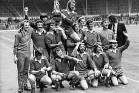 Bob Baldwin captained Morecambe to FA Trophy victory at Wembley