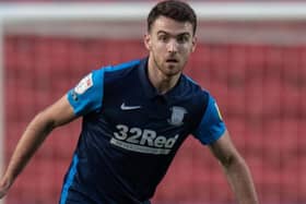 Midfielder Ben Whiteman in action at Ashton Gate